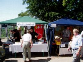 Cafe Lorbaß und der BJO-Stand