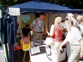 Stefan am BJO-Stand