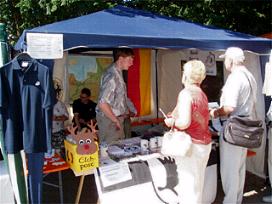 Stefan am BJO-Stand