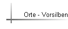 Orte - Vorsilben