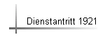 Dienstantritt 1921