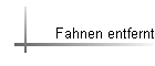 Fahnen entfernt