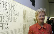 Erika Steinbach is head of the Federation of Expellees, a group dedicated to documenting the suffering of Germans expelled from parts of Eastern Germany following World War II.