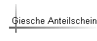 Giesche Anteilschein