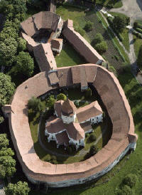 Die Kirchenburg von Tartlau in Siebenbrgen. (Fr weitere Infos Bild anklicken!)