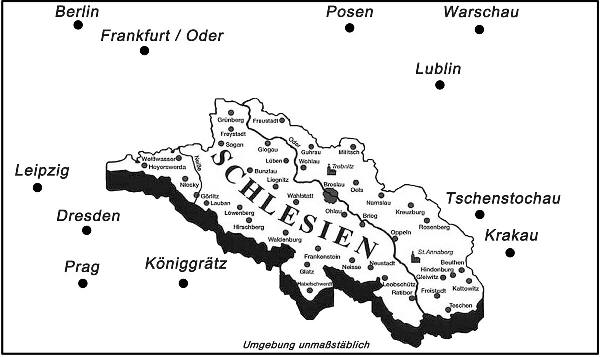 Schlesien in den Grenzen von 1944