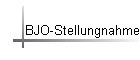 BJO-Stellungnahme