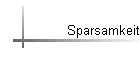 Sparsamkeit