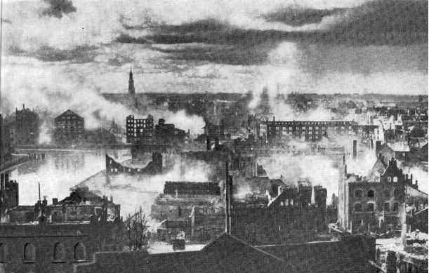 Trümmer: Königsbergs Innenstadt nach den Flächenbombardements von vor 75 Jahren